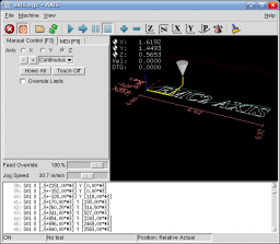 Jogging in EMC2 and AXIS